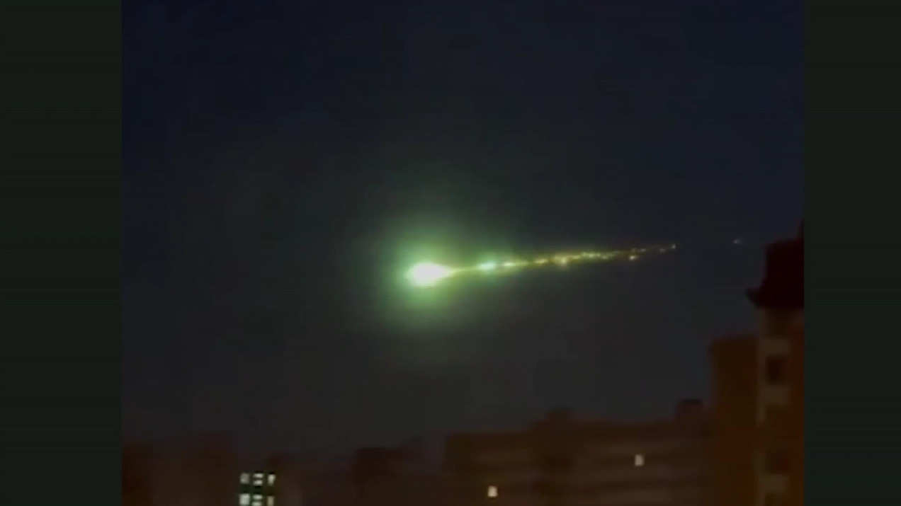 Meteor over Moskva