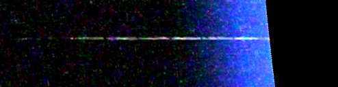 Processed fireball image