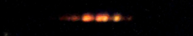 Unprocessed fireball image