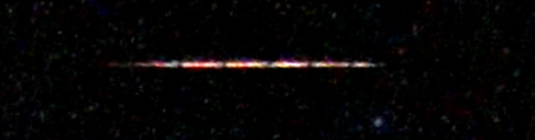 Processed fireball image