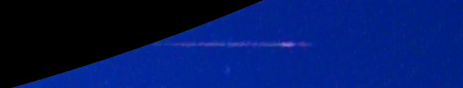 Unprocessed fireball image