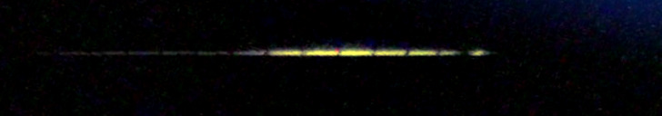 Processed fireball image