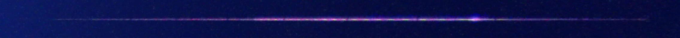 Unprocessed fireball image