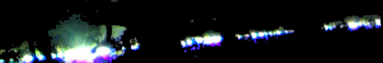 Processed fireball image