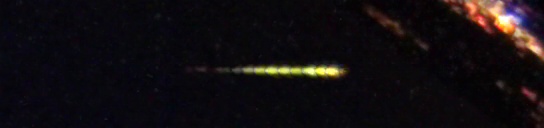 Unprocessed fireball image