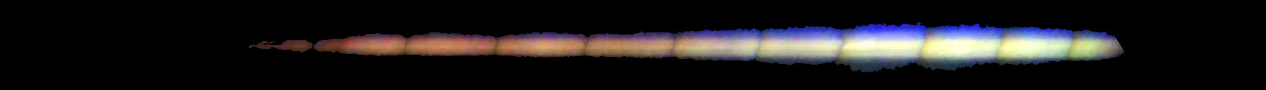 Processed fireball image