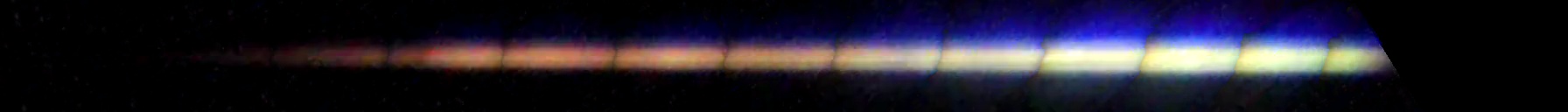 Unprocessed fireball image