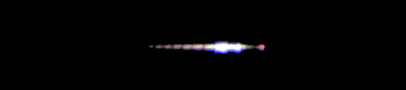 Processed fireball image