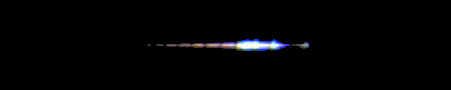 Processed fireball image