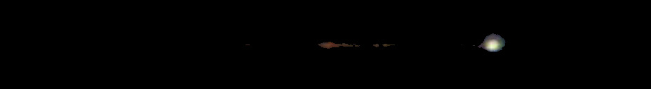 Processed fireball image