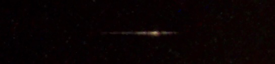 Unprocessed fireball image