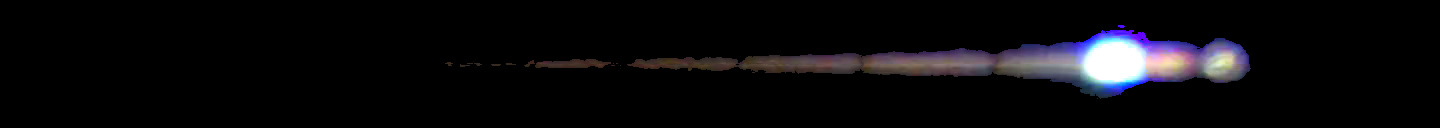 Processed fireball image