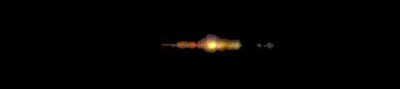 Processed fireball image