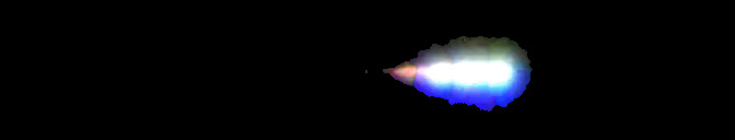 Processed fireball image