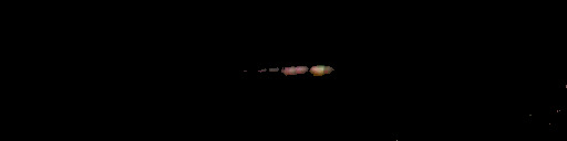 Processed fireball image