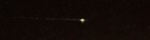 Unprocessed fireball image