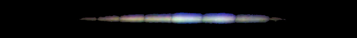 Processed fireball image