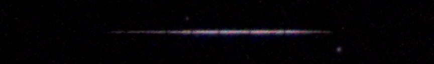 Unprocessed fireball image