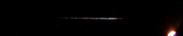 Unprocessed fireball image