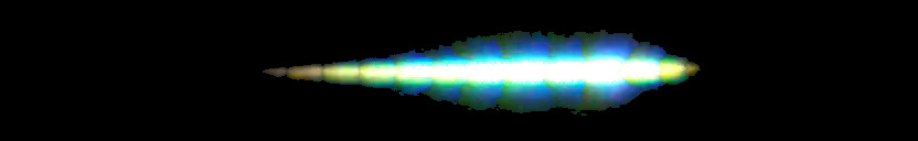 Processed fireball image