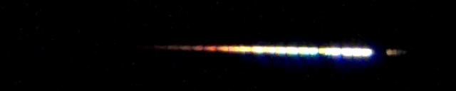 Unprocessed fireball image