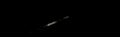 Processed fireball image