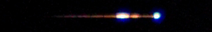 Unprocessed fireball image