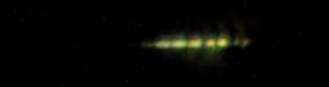 Unprocessed fireball image