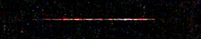 Processed fireball image