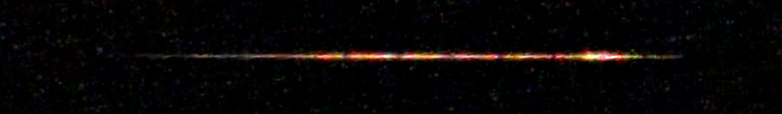 Processed fireball image