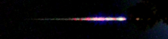 Processed fireball image