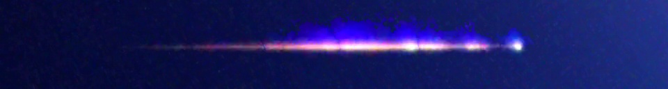 Unprocessed fireball image