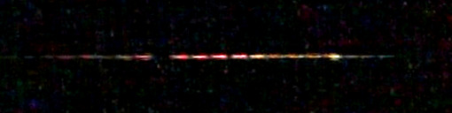 Processed fireball image