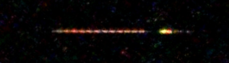 Processed fireball image