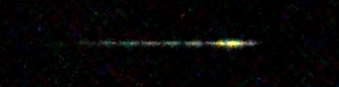 Processed fireball image