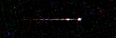 Processed fireball image