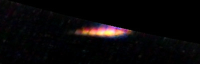 Processed fireball image