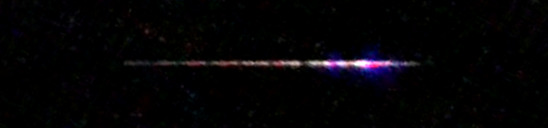 Processed fireball image