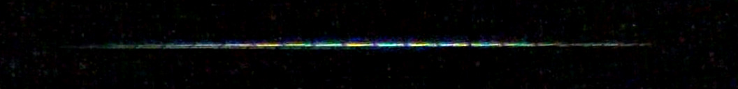 Processed fireball image