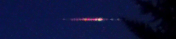 Unprocessed fireball image