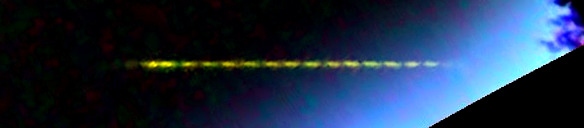 Processed fireball image