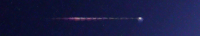 Unprocessed fireball image