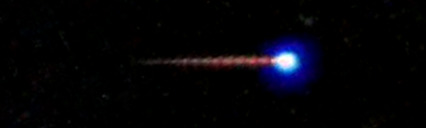 Processed fireball image