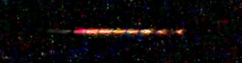 Processed fireball image