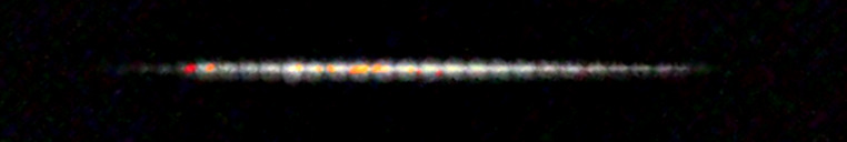 Processed fireball image