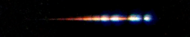 Processed fireball image