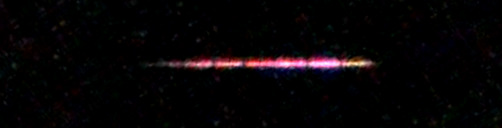 Processed fireball image