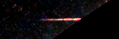 Processed fireball image