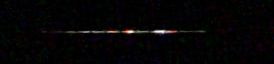 Processed fireball image
