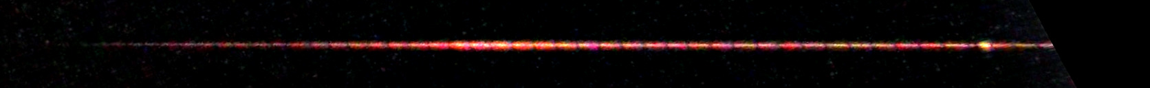 Processed fireball image